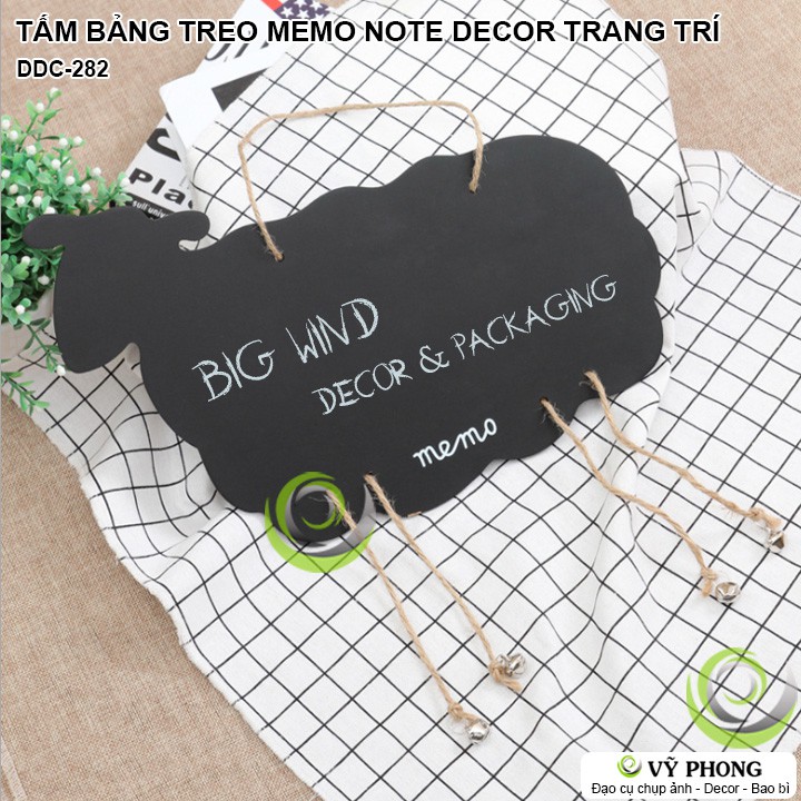 TẤM BẢNG ĐEN GỖ TREO MEMO NOTE CẮT HÌNH CON VẬT BẢNG ĐEN GHI NHỚ DECOR TRANG TRÍ ĐẠO CỤ CHỤP ẢNH SẢN PHẨM DDC-282