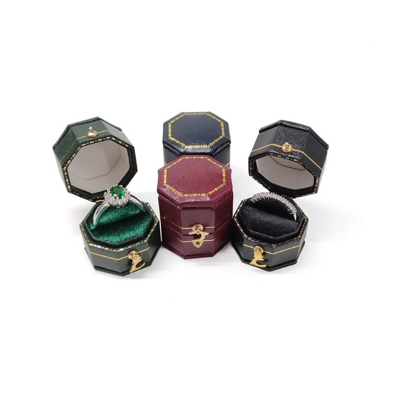 Hộp Đựng Nhẫn Bằng Da PU Sang Trọng Cho Propo