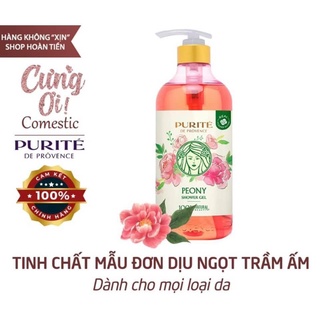 Sữa Tắm Giữ Ẩm Purite Provence 850ml