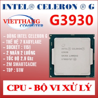 Bộ vi xử lý cpu g3930 2.9 ghz kabylake celeron g cho h110
