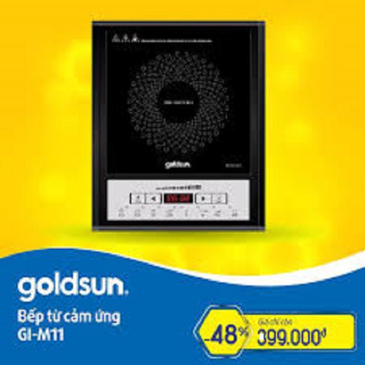 Bếp điện từ cơ Goldsun GI M11_KÈM NỒI LẨU