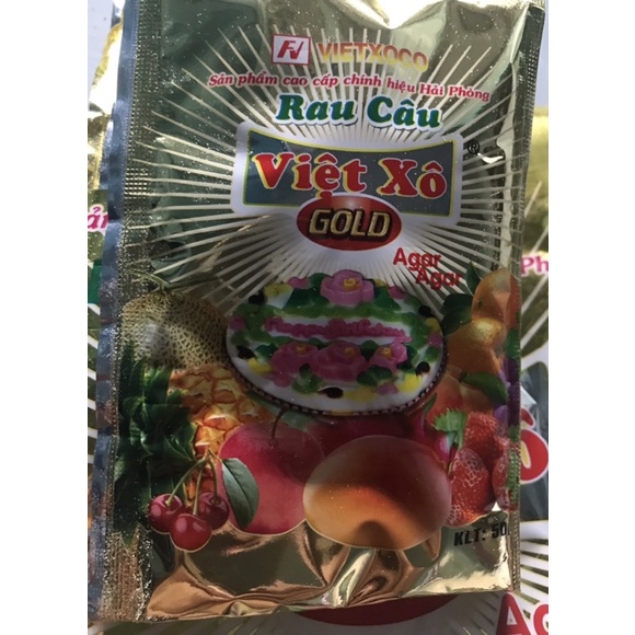 Bột rau câu giòn Việt Xô gói 50gr