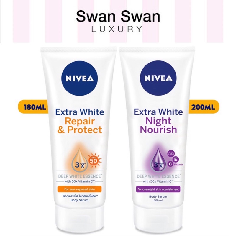 Tinh Chất Dưỡng Trắng Chống Nắng Nivea Spf 50 200ml