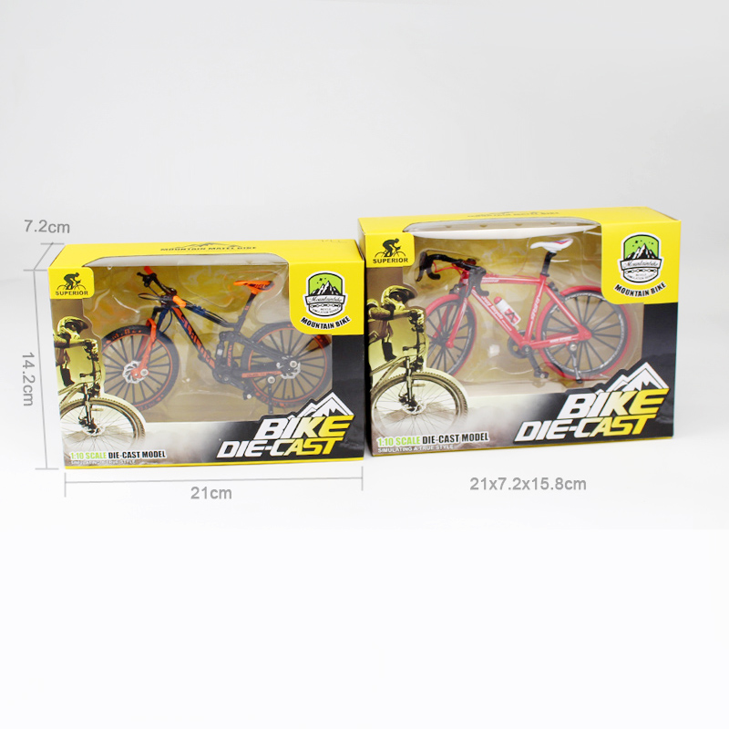 Mô hình xe đạp leo núi mini bằng hợp kim tỉ lệ 1:10