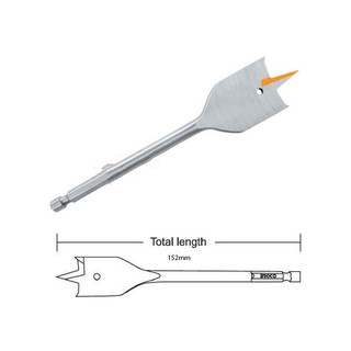 Mũi khoan gỗ đầu dẹp ingco