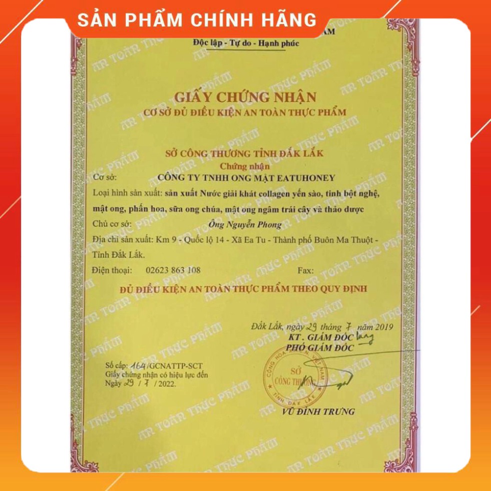 Sale [CHÍNH HÃNG] Supper Aqua Collagen X5, Nước Collagen Yến Sào, Trẻ Hóa Làn Da, Tươi Sáng, Căng Mịn, Săn Chắc PTS