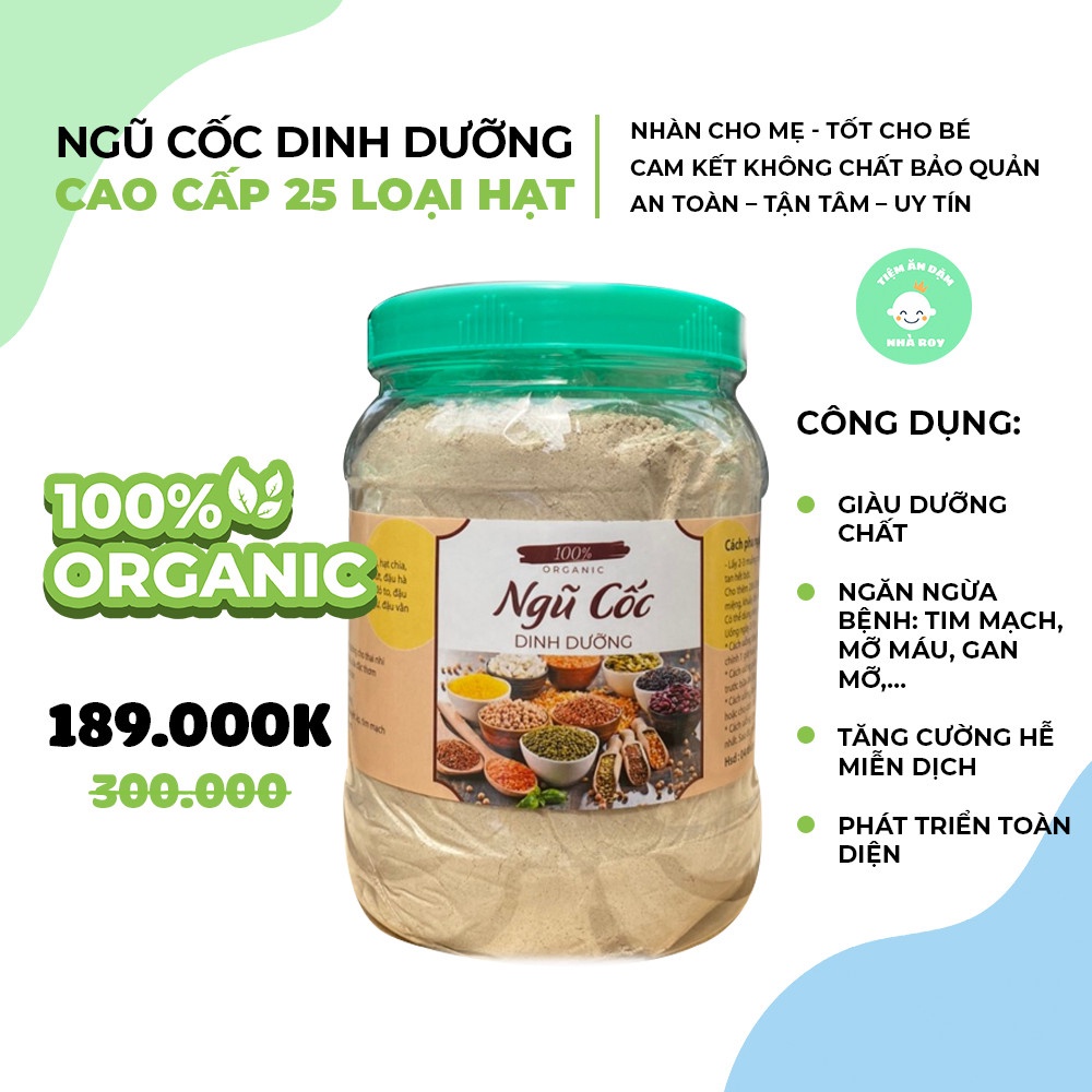 Ngũ Cốc Dinh Dưỡng 25 Loại Hạt Cao Cấp