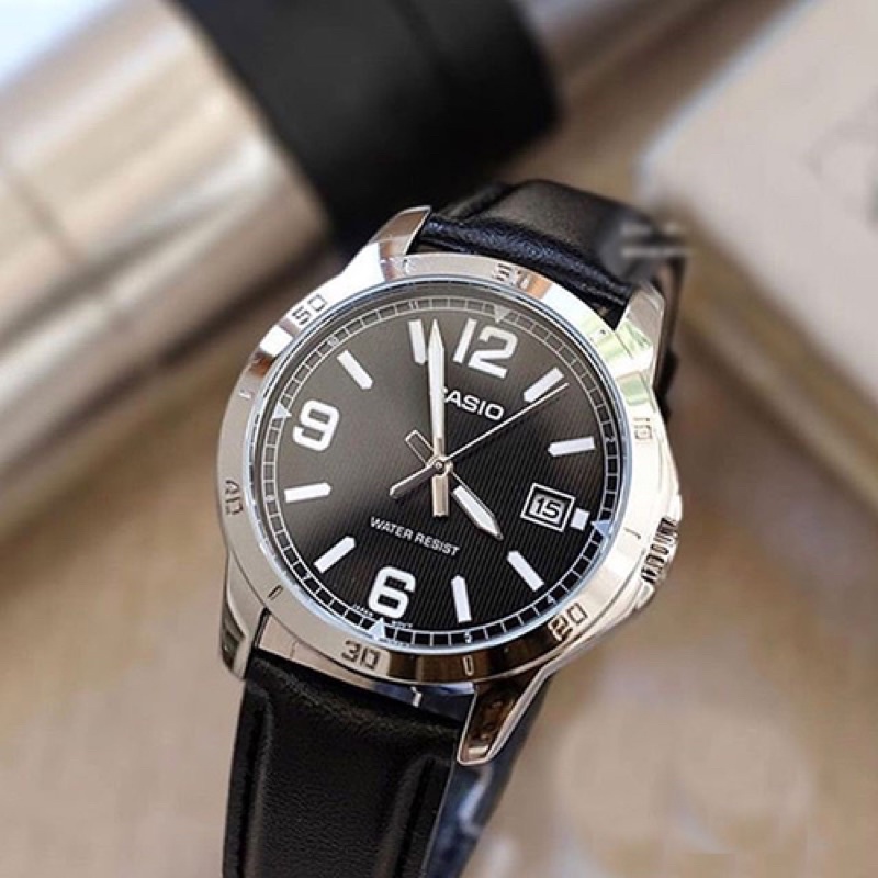 Đồng hồ nữ dây da Casio Anh Khuê LTP-V004L-1BUDF