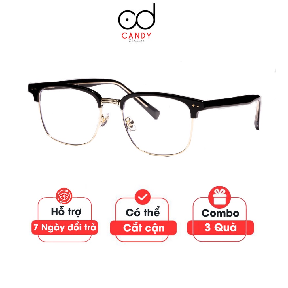 Gọng kính cận vuông cao cấp unisex 9083 – Kính Mắt Candy