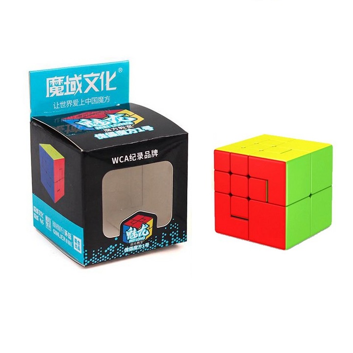 Rubik Moyu Meilong Puppet V2 Stickerless, Rubik 2x2 Biến Hình Phát Triển Siêu Trí Tuệ