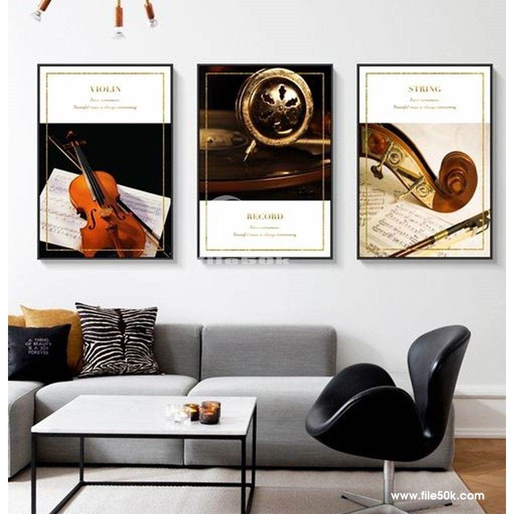 Bộ 3 Tranh Treo Tường Canvas Trang Trí Quán Bánh Ngọt Sữa Cafe Trang Trí Quán Trà Sữa Cafe Khách Sạn Nhà Hàng