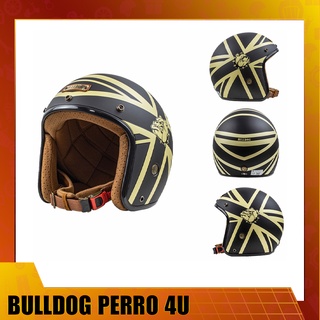 Mũ bảo hiểm 3/4 bulldog perro 4u emo