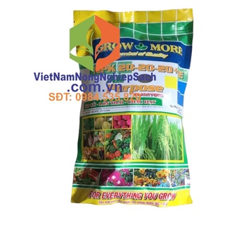 ACIDIFIER GROWMORE 20-20-20+Te gói 1 kg — PHÂN BÓN ĐA, TRUNG, VI LƯỢNG, BÓN ĐỊNH KỲ CHO CÂY