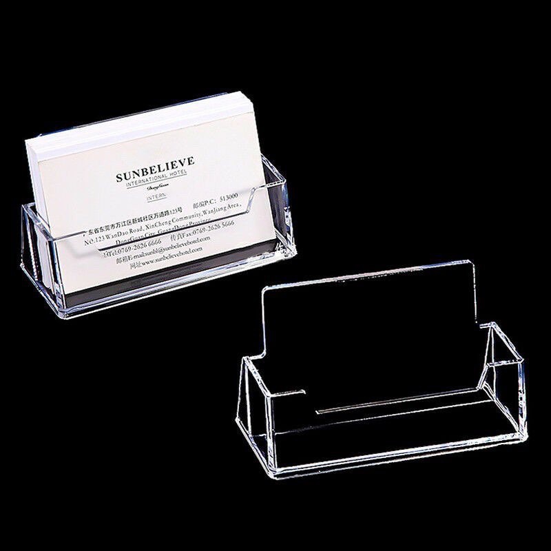 Kệ để danh thiếp acrylic tiện dụng cho văn phòng