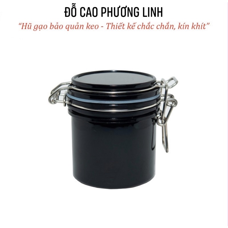 Hũ đựng keo nối mi, hũ gạo bảo quản keo nối mi