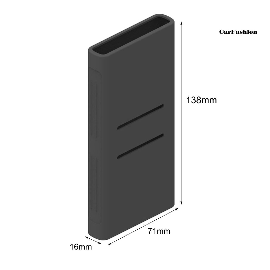 Xxx Vỏ Silicon Bảo Vệ Pin Sạc Dự Phòng 10000mah Chống Bụi Không Độc Hại Cho Huawei Glory Power Bank Ap09q / S