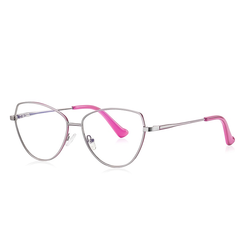 Mắt Kính Gọng Kim Loại Chống Ánh Sáng Xanh Thời Trang Cho Nữ