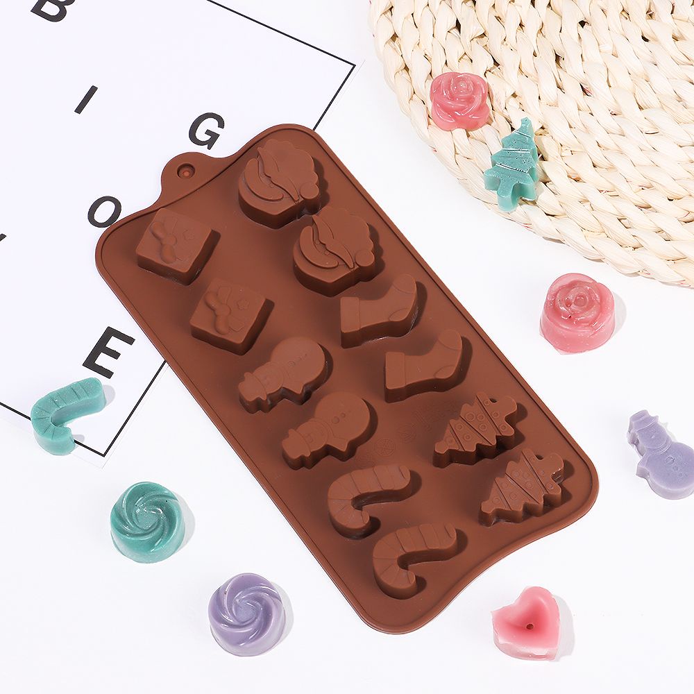 Khuôn Silicone Làm Bánh Kẹo DIY Hình Chữ Cái Trang Trí Cho Nhà Bếp