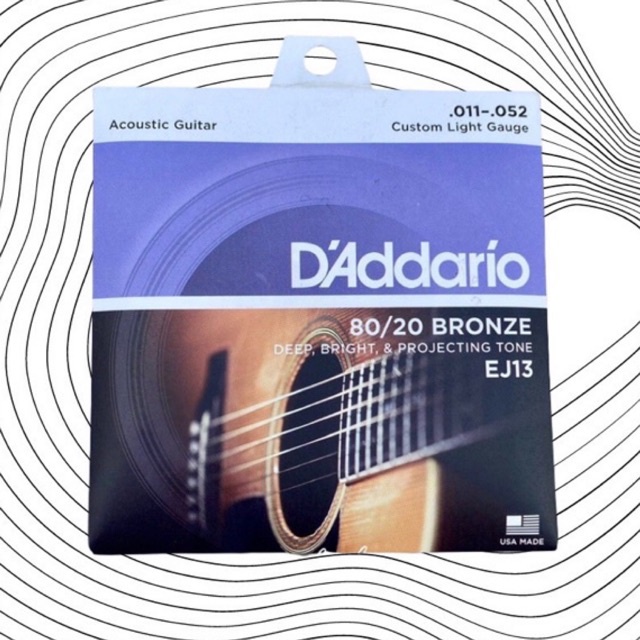 Dây Đàn Guitar Acoustic Cao Cấp-Dây D'Addario