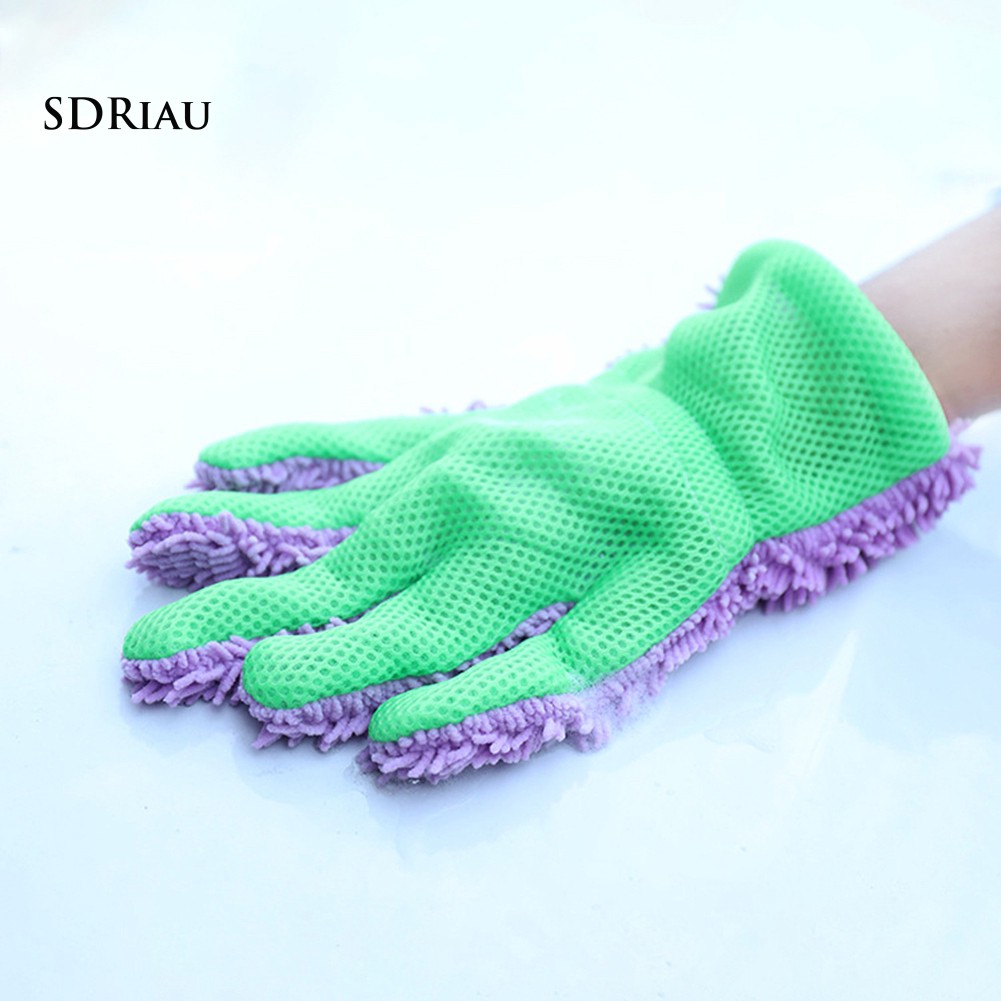 Găng tay lau chùi xe hơi mềm mại thấm hút nước chất lượng cao