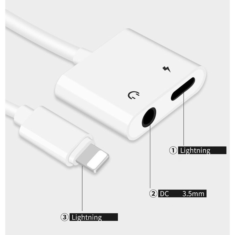 Dắc chuyển đổi tai nghe ip 7,8,X...