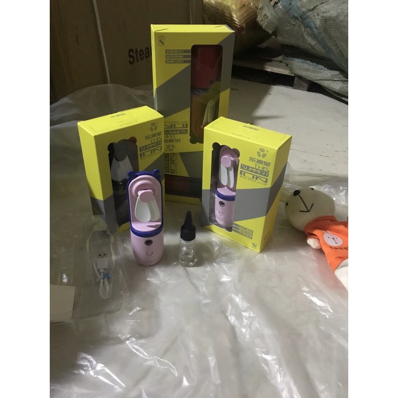 ⭐️ Máy phun xương mini kèm quạt cầm tay