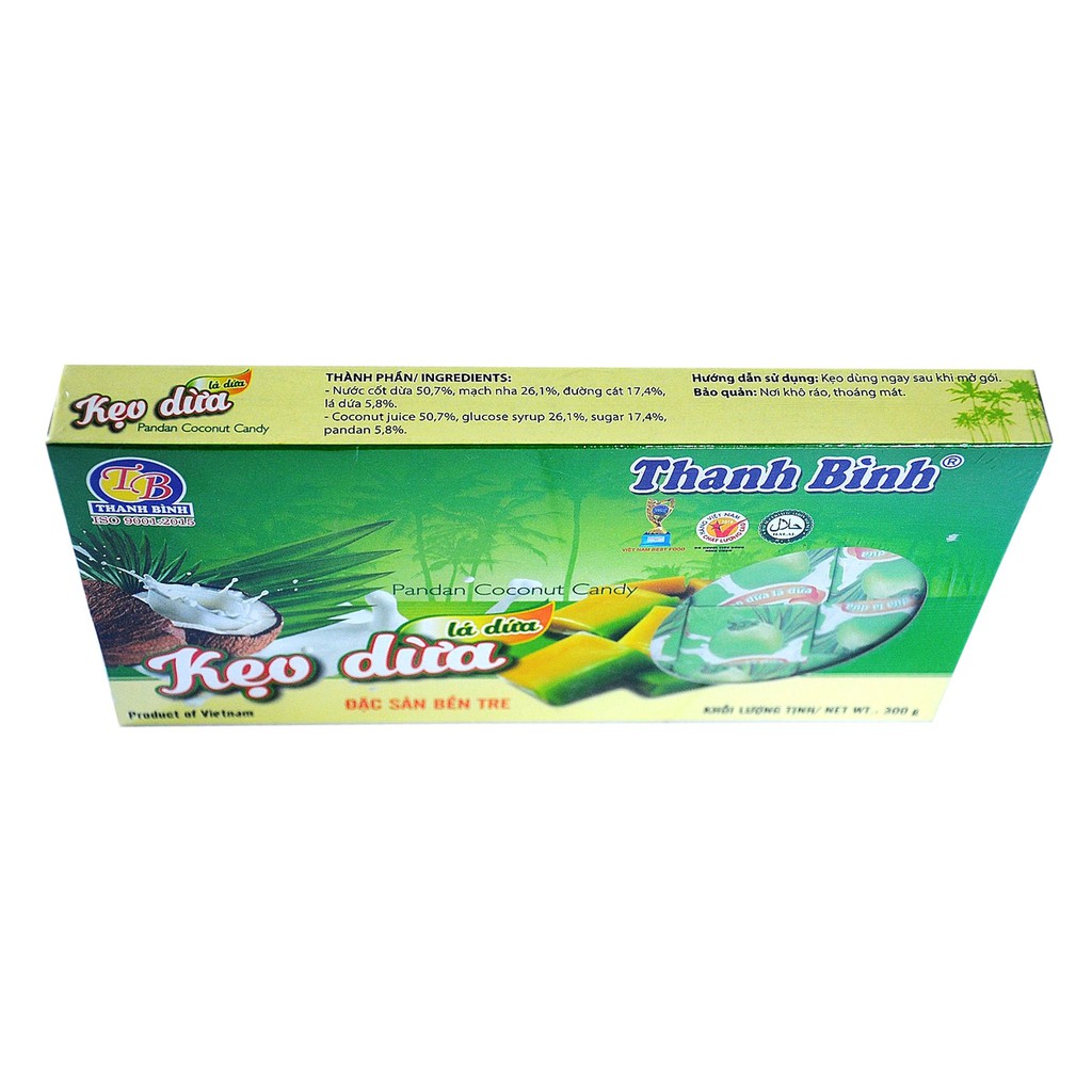 Kẹo dừa Thanh Bình hộp 300g