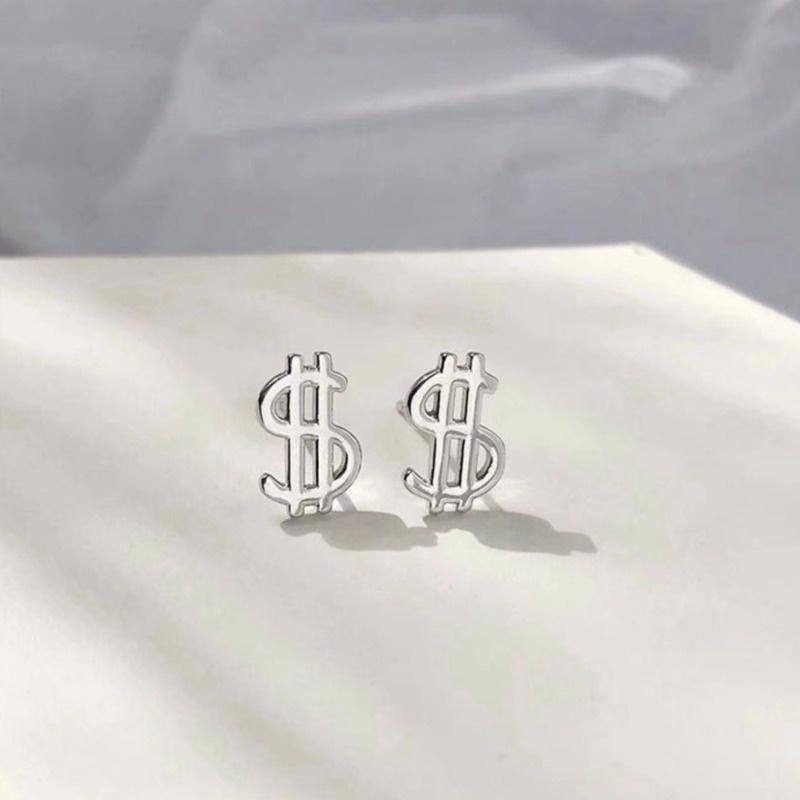 Khuyên Tai Hình Tờ Tiền Đô La Thời Trang Dành Cho Nữ