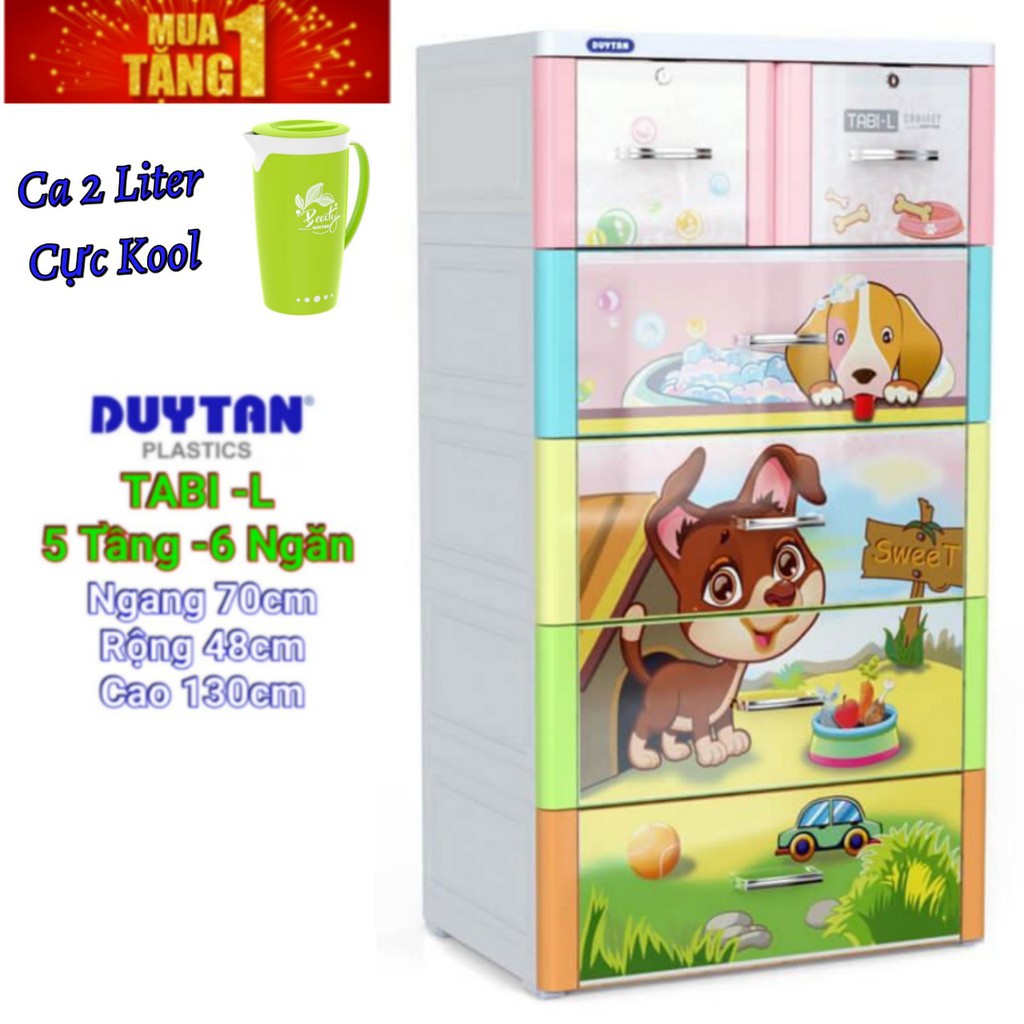 Tủ nhựa duy tân TABI-L Dương Con Công