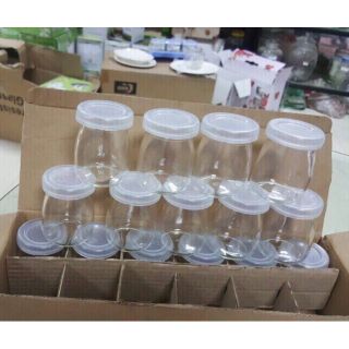 Sét 12 Hũ thủy tinh làm sữa chua,
