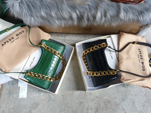Túi Apedeemod đủ màu sz 27 da bóng rắn