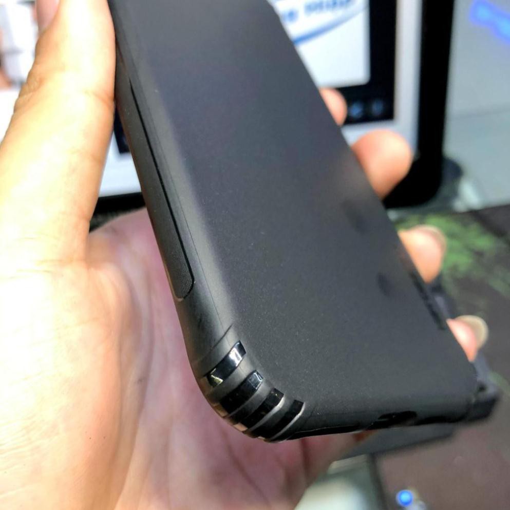Ốp lưng iphone chống sốc KST đen siêu bền, ốp silicon chống bám vân tay, chống trơn bảo vệ điện thoại - KLH