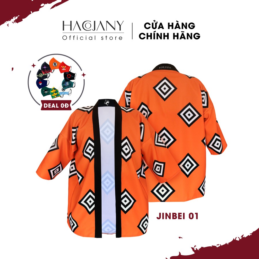 Áo khoác họa tiết Jinbei ❤ Hacojany ❤ Áo khoác mỏng phong cách Nhật - Áo Khoác Form rộng đủ size nam nữ | BigBuy360 - bigbuy360.vn