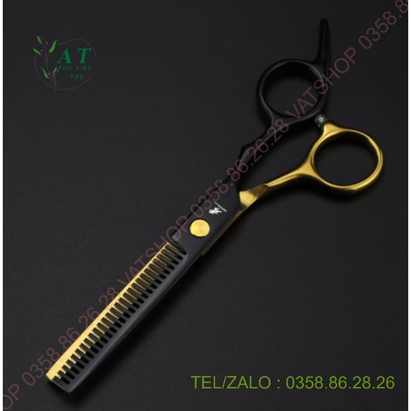 Bộ Kéo Cắt Tóc FREELANDER 6.0 VAT024 vàng đen