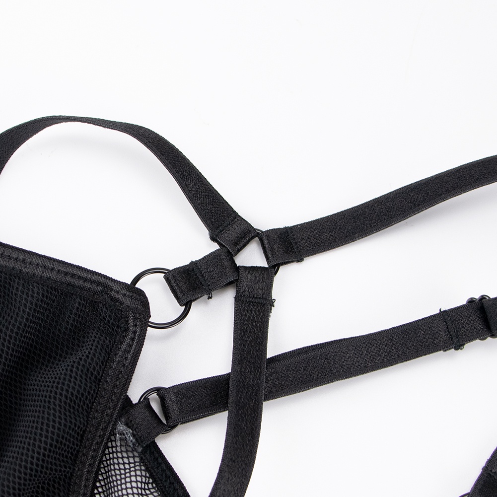 Đồ lót liền thân xuyên thấu VARSBABY V775KB thiết kế hở đáy phong cách quyến rũ hóa trang cho nữ