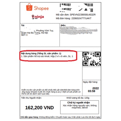 Viên Polygyna Pháp - hộp 2 vỉ x 6 viên