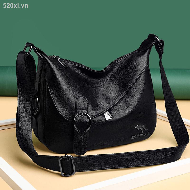 Túi Xách Đeo Vai Da Bò Mềm Cỡ Lớn Thời Trang Cho Phụ Nữ Trung Niên 2020