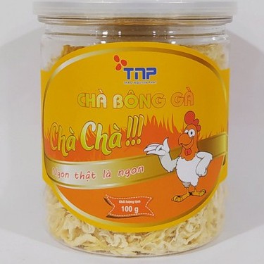 Chà Bông Gà Chà Chà Thảo Nguyên Phát TNP HŨ 100g, Ruốc Gà, Chà bông Sạch, Ruốc Sạch