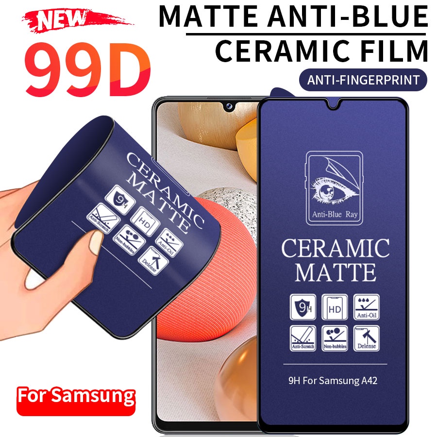 kính cường lực dẻo Full màn Full Màn Chống Vân Tay Chống Tia Sáng Xanh dẻo Samsung Galaxy S20 FE Note 10 Lite A01 A02 A02s A03s A11 A12 A21s A22 A31 A32 A42 A51 A52 A71 A72 A10/s A20/s A30/s A50/s A70 M52 M51 M31 M30s