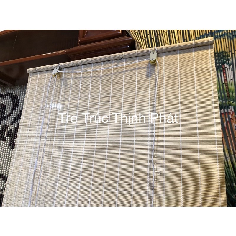 Mành rèm tre trúc che nang cua so trong nha va trang tri chup hinh ( Nhieu Kich Thuoc)