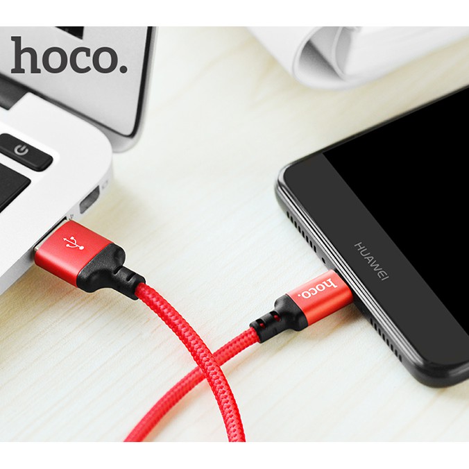 ⚡️ Dây Sạc Android - Cáp Sạc Micro USB Hoco X14 dài 1 Mét - Dành Cho các máy Android