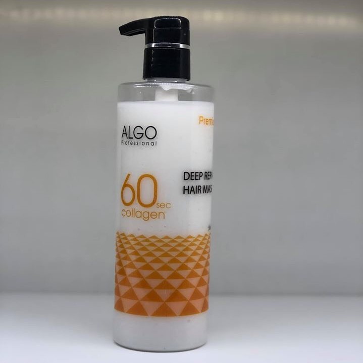 Hấp dầu Collagen 60s Deep Repair Hair Mask Algo 500ml