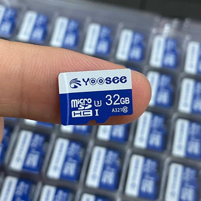 Thẻ nhớ microSDHC Yoosee Extreme Plus 32GB UHS-I U3 4K R90MB/s W40MB/s (Trắng xanh) - chuyên camera và điện thoại