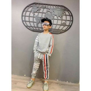 Set bộ sọc 3 màu cho bé trai