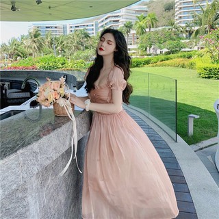 Đầm Công Chúa Hồng Lấp Lánh