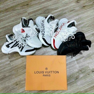 Giày LV. đen hàng 1:1 chất lượng ( full phụ kiện + freeship )