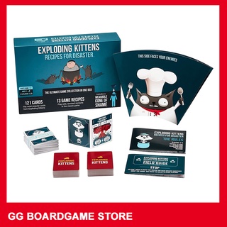 Mèo nổ tiếng Anh - Exploding Kittens: Recipes for Disaster