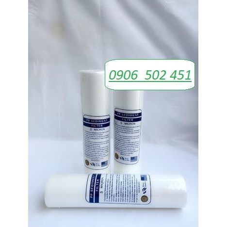 Bộ lọc nước sinh hoạt 3 cấp ly 10 inch chuẩn 1 TRONG 2XANH