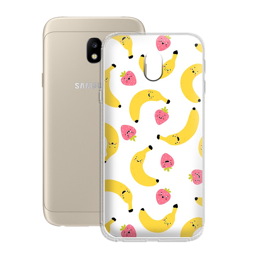 Ốp lưng Samsung Galaxy J3 pro/ J330 in họa tiết trái cây dễ thương - 01043 Silicone Dẻo