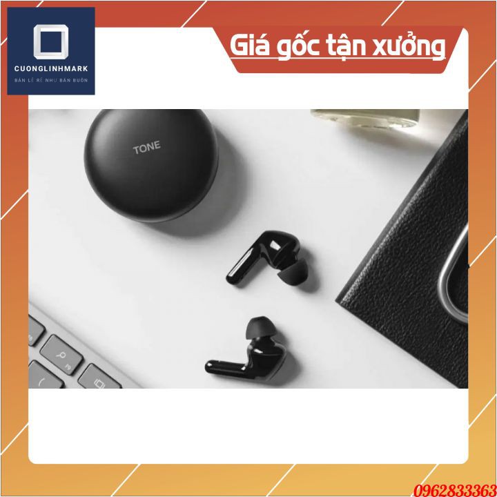 Xả Vô Cực - Tai nghe Bluetooth LG TONE Free HBS-FN6 - Chỉ Bán Hàng chính hãng - Bảo Hành 12 Tháng